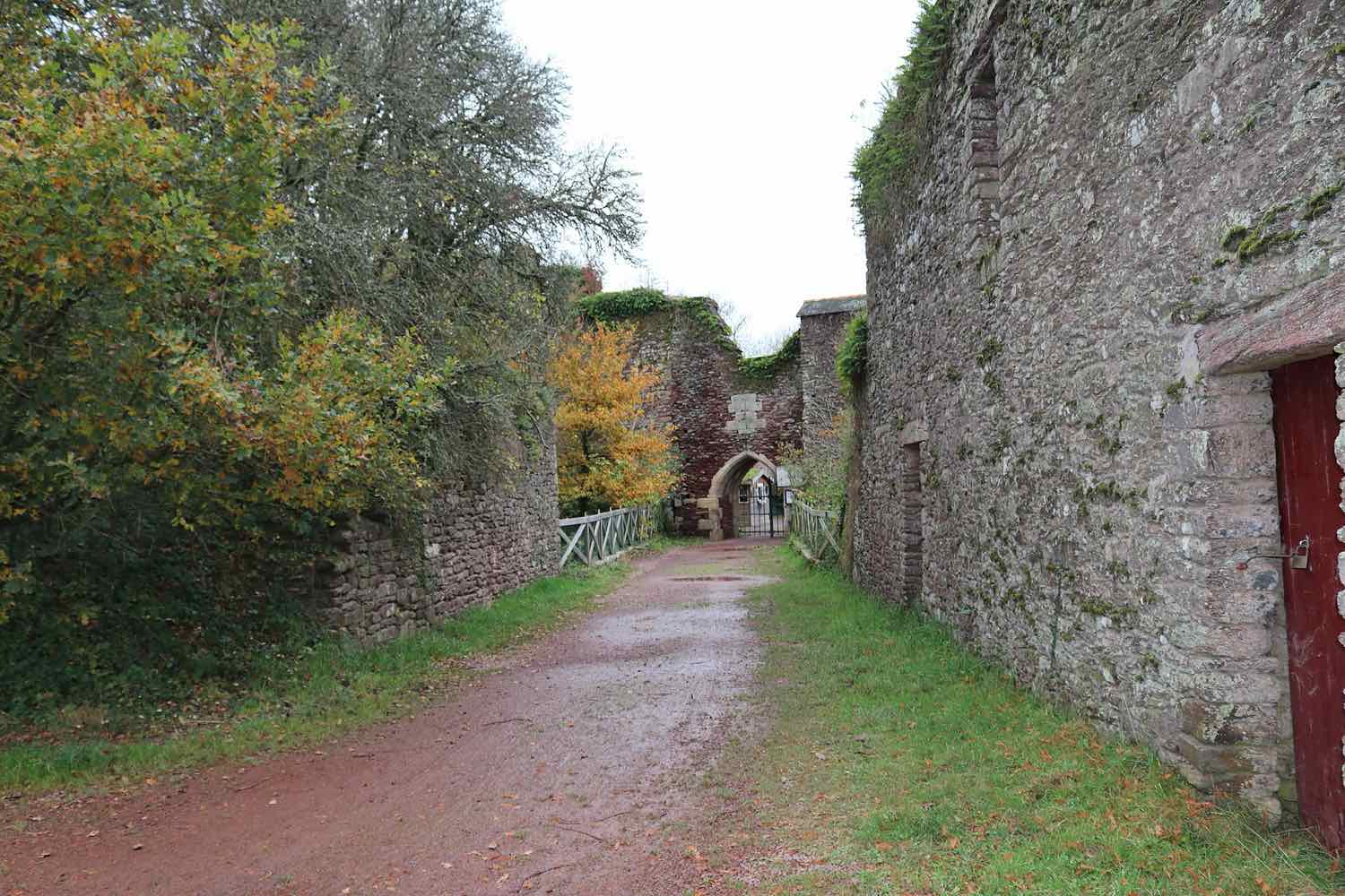 Le château de Comper, à Concoret