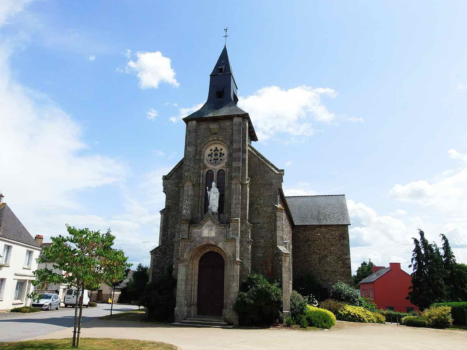 L'église de Saint-Brieuc-de-Mauron