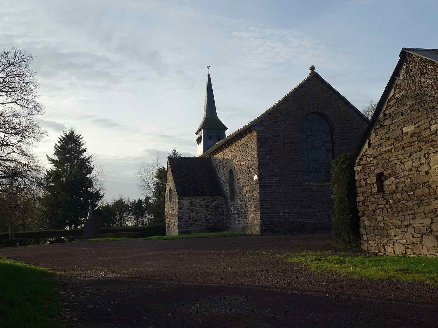 L'église Sainte-Onenne, dite église du Graal