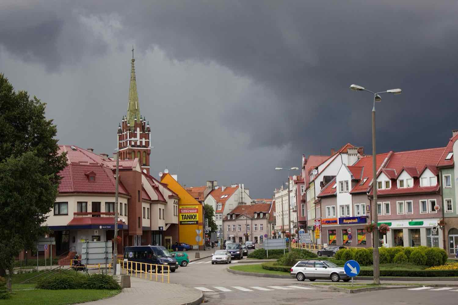 Rue principale de Kętrzyn